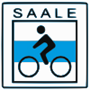 Sign of the Saale Cycle Path, Copyright: Thueringer Tourismusverband